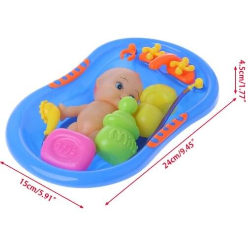 Bathtub With Bath Toy For Child Water Floating Toys Early Educational BX0D