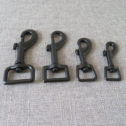 1 pcs 15mm 20mm 25mm metal clasp carabiner DIY bag dog leash belt straps buckle clip hook sewing DIY accessory strong hardware