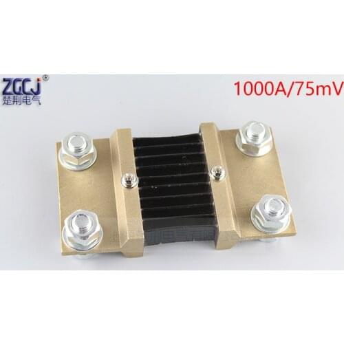 1000A/75mV current shunt 1000A DC /75mV ampere shunts