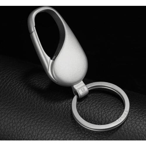 304 Stainless Steel Men Keychains Custom Lettering Car Key Chain Tai Chi Shape Key Ring Holder Bag Charm Pendant Accessories