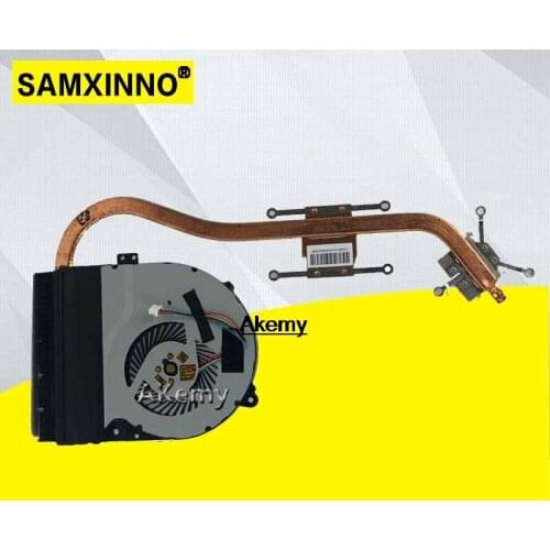 Akemy For Asus X550MD X550MJ X552M X550M Laptop CPU VGA Cooling Fan Heatsink Heat Sink Cooler Radiator