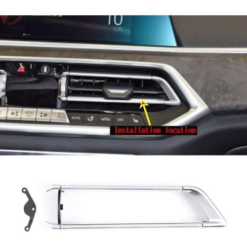 For 2019-21 BMW X5X6X7 (G chassis) central control air outlet bright strip repair kit (left/right) replacement parts Auto parts