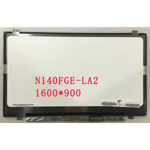 Free Shipping! N140FGE-LA2 N140FGE-L31 N140FGE-L32 LP140WD2-TLB1 LP140WD2-TLD4 B140RW02 V2 Laptop Lcd Screen 1600*900 LVDS 40pin
