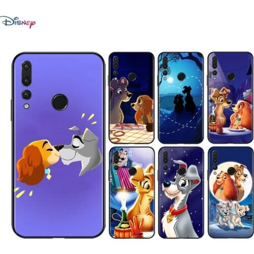 Silicone Cover Disney Lady and the Tramp For Honor V30 30i 10X 30S 9A 9S 9X 30 9C 20 S V20 10i 10 7C Pro Lite Phone Case