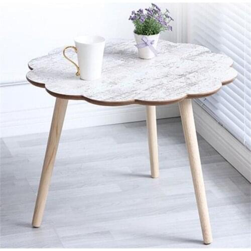 Modern Wood Bedside Table Sofa Side Coffee Table Retro Corner Table