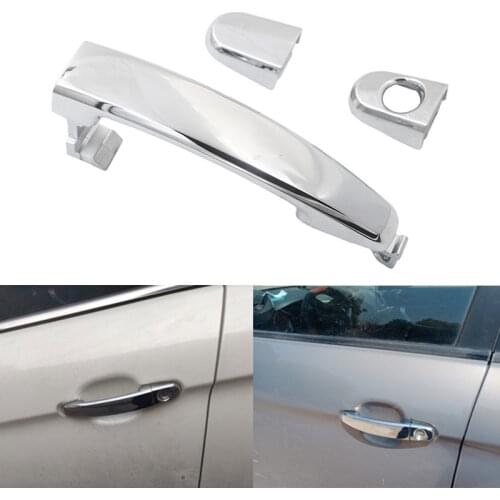 For Changan CS35 Chrome Car Front Rear Left Right Side Exterior Outside Outer Door Handle