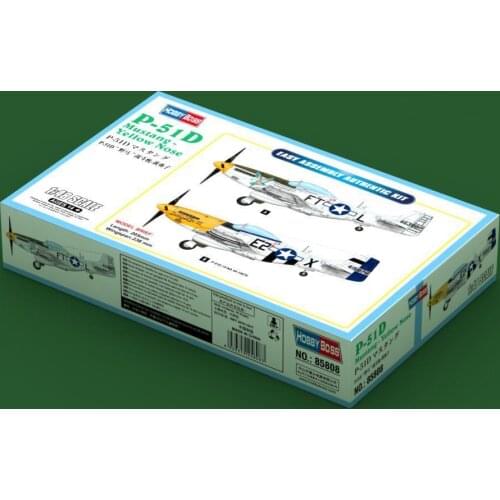 Hobbyboss 1/48 85808 P-51D Mustang Yellow Nose