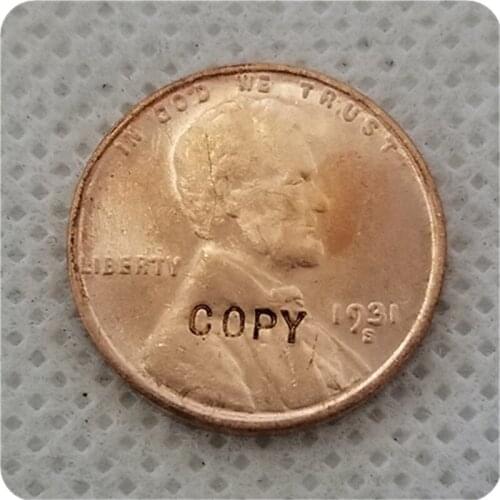 COPY 1931 S Lincoln Wheat Cent Penny COPY COIN