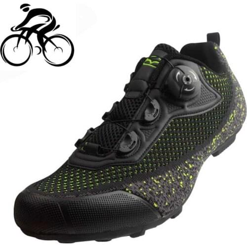 Tiebao Non-locking Cycling Shoes men sneakers Women sapatilha ciclismo mtb Road Bike Rubber Soles Triathlon Bicycle Racing Shoes