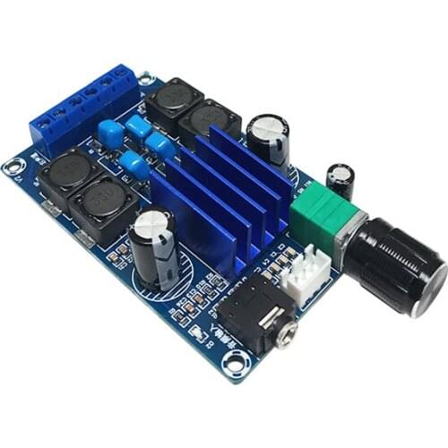 KYYSLB 50W*2 2-8ohm DC DC12V-24V TPA3116D2 Digital Dual Channel Class D Power Amplifier Board Audio Amplifier Board