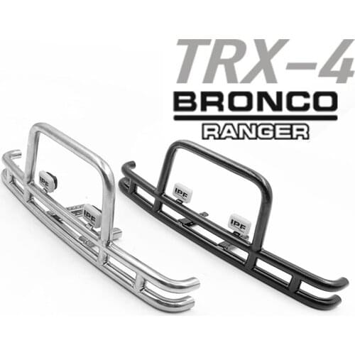 1/10 Rc Car TRX-4 BRONCO Metal Front Bumper Protector Guard