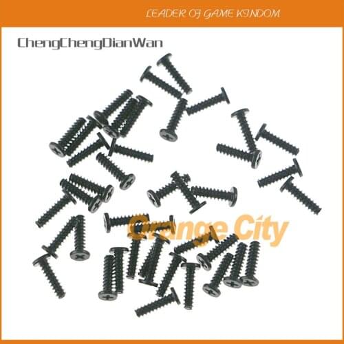 Replacement Black Screws Set for PS Vita PSV1000 Game Console Shell for PSV1000 PSVITA PSV 1000 ChengChengDianWan