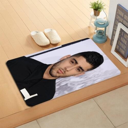 New Zayn Malik Doormat Floor/Bath/Kitchen/Beach Mat Flannel Sponge Fabric 3D Printed Shaggy Custom Decoration For Bedroom 01-11