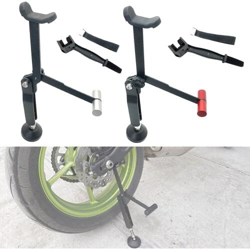 Universal Foldable Motorcycle Wheel Lifter Paddock Stand Lift for Yamaha