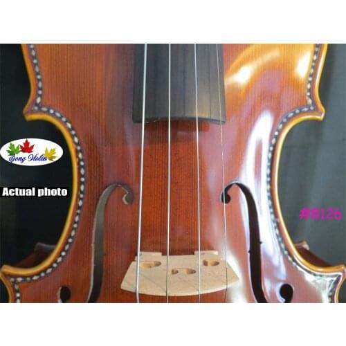 Guarneri style SONG Maestro inlayed art 16 1/2" viola, resonant sound #8126
