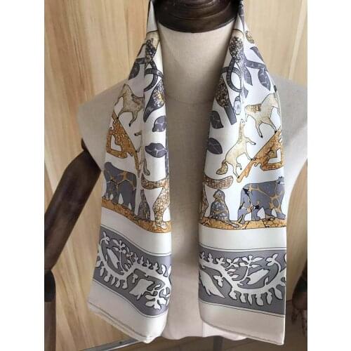 New fashion arrival spring summer 90*90 cm 100% silk scarf square twill hand made roll shawl for women lady hijab high quality