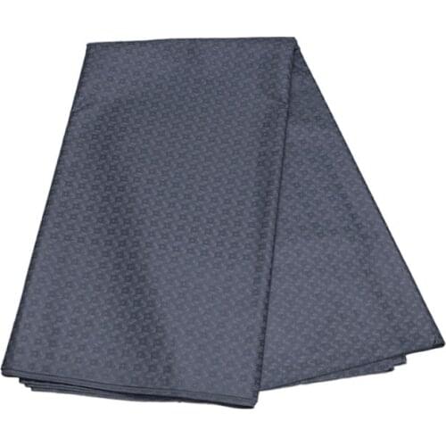 2021 100% Polyester African jacquard fabric African Man ethnic robe fabric for wholesale dropshiing High Quality Material Fabric