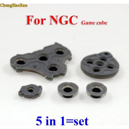 30-100 sets For NGC GC Silicone Button Replacement Part Rubber for Nintendo GameCube Game A B X Y Rubber