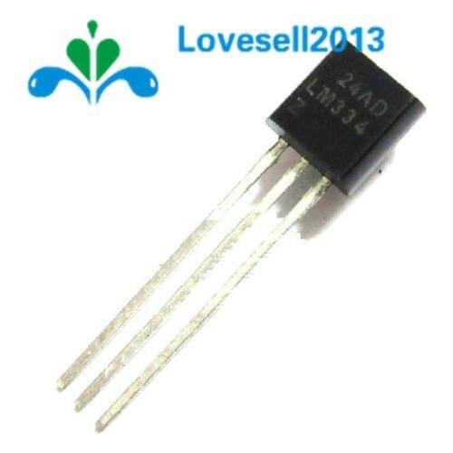 5PCS NSC LM334Z LM334 TO-92 3-Terminal Adjustable Current Source IC