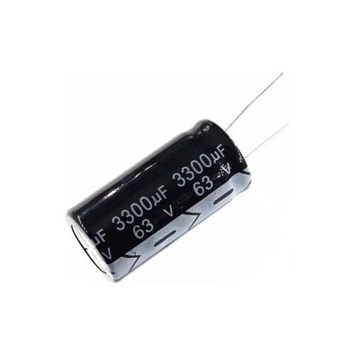 63v3300uf 22X30 3300uf63v straight plug horn aluminum electrolytic capacitor Electrolytic capacitor 63V 3300UF 63V3300UF 18*35