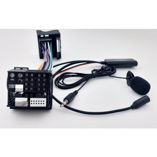 Bestolink RCD310 RCD510 RNS510 Car Radio Audio Music Device Bluetooth 5.0 Aux Adapter Harness Wire for Volkswagen Skoda