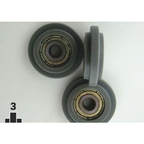 Free Shipping Miniature Ball Bearings 625zz 5*24*7 mm pom plastic roller wheel NYLON Y TYPE pulley
