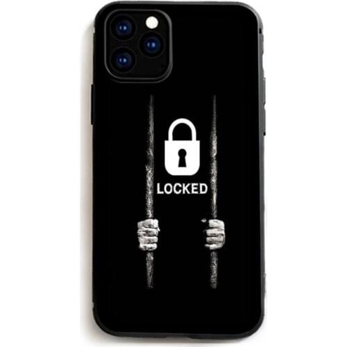 Lock Screen Aesthetic Phone Case for iPhone 11 12 Pro mini pro XS MAX 8 7 6 6S Plus X 5S SE 2020 XR phone case
