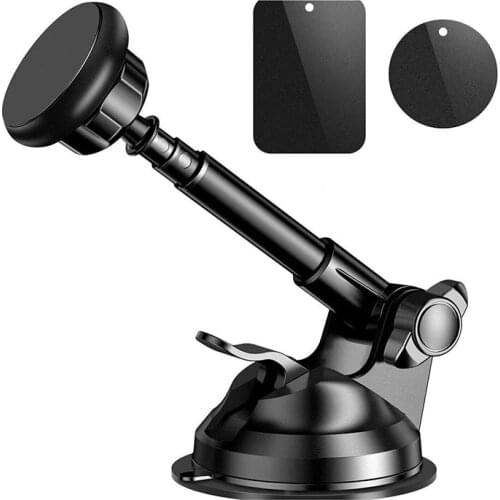 Magnetic Phone Holder for iPhone X/8//7/Plus Samsung Universal Car phone Holder Car Windshield Dashboard Mount With Cradle