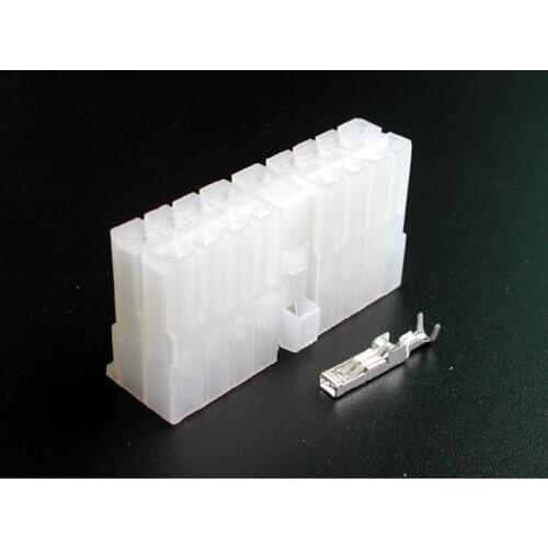 Male connector female wire connector 17 pin connector terminal Plugs socket Fuse box Wire harness Soft Jacket DJ7172-3-21