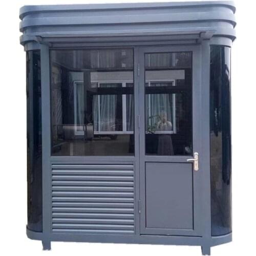 Cheap Prefab Tiny Houses Security Booth Guard Shacks For Community School Hospital Shopping Mall Container House