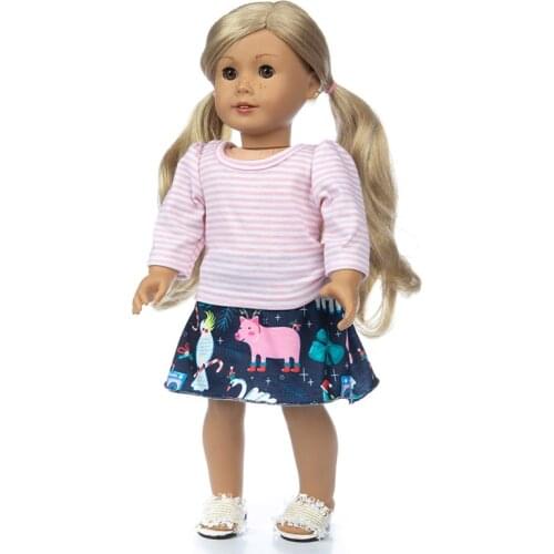 New hot dress suits For 18 inch American Girls Doll Clothes, (Shoes are not included)