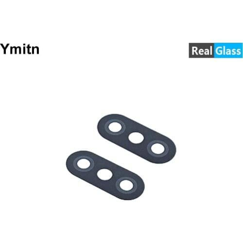 2Pcs New Ymitn Housing Back Rear Camera Glass Lens With Adhesive For Xiaomi Redmi 6 pro 6pro A2 lite