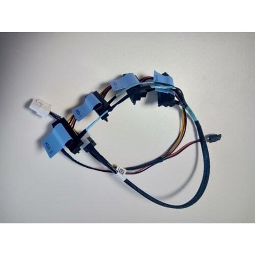 Orijinal FOR DELL T140 SAS line PowerEdge for SAS cable 1 to 4 HDD cable KFXNG 0KFXNG 100% test OK