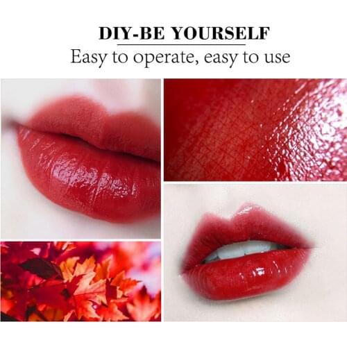 DIY Clear Lip Stick Material Lip Gloss Base Oil Non-Stick Moisturizing Gel For Make Handmade Lipstick Lip Gloss Glaze Gel Art