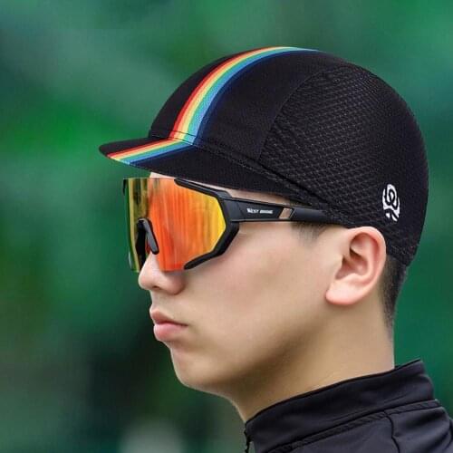 Cycling Sports Hat Caps Classic Bike Bicycle Wear Hats Breathable Cap Motorcycle Riding Cycling Hat Unisex Anti-UV Equipment