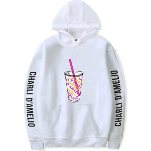 Charli Damelio Hoodies Oversized Sweatshirts Men Women Autumn Charli Damelio Merch Pullovers Fashion Costume Tracksuit Clothes