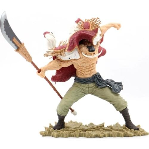 Japanese Anime GK Figure Edward Newgate Pirate SC White Beard PVC Action Figure Toy Decoration Collectible Model Toy Doll Figma
