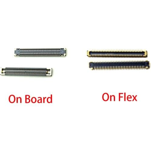 LCD Display FPC Connector On Board For Samsung Galaxy Note 10 Plus Note10+ 5G N9760 N976 B Q U V N970F N971N Screen Flex 64PIn
