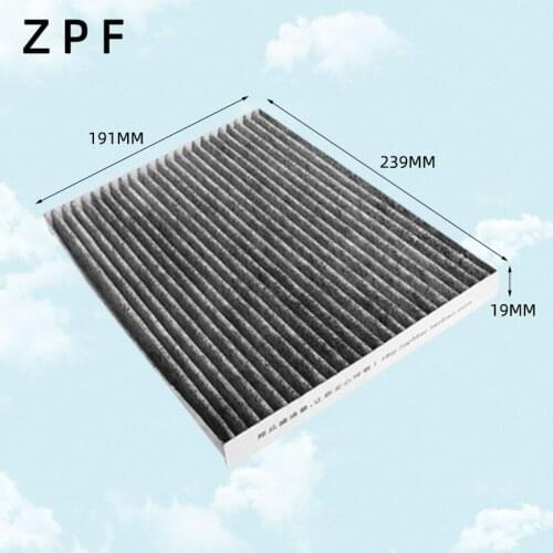 Wholesale CUK24004 Factory Outlet 9999Z-HY29 High Quality Carbon Car Cabin Air Filter FAA-HY29 for KIA 239*191*19mm