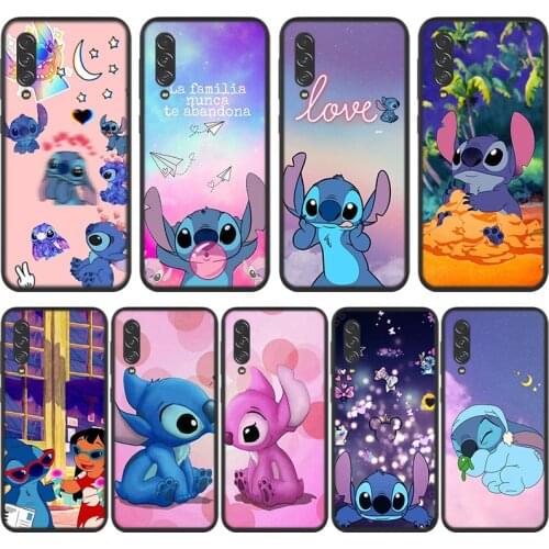 Stitch Abomination Little Monster For Samsung Galaxy A90 A80 A70S A60 A50S A40S A30S A20E A10S A2 Core 5G Black Soft Phone Case