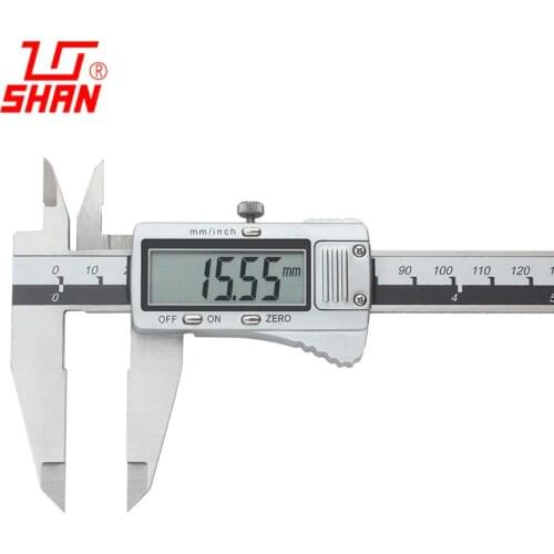0-200 mm Digital Vernier Calipers 0.01mm High precision Metal Stainless Steel large LCD Caliper gauge Electronic Measuring tool