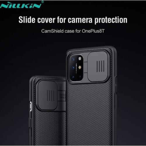 For OnePlus 8T Case Nillkin CamShield Slide Camera Protection Cover for OnePlus8T 1+8T