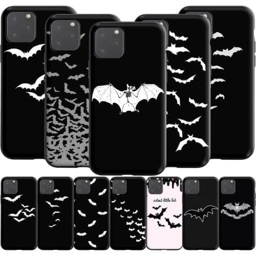 Goth Vampire Bat Gothic Silicone Case for Realme Narzo 30A GT NEO C3 C25 C21 C20 C17 C15 C12 C11 8 7 7i 6 6i Pro
