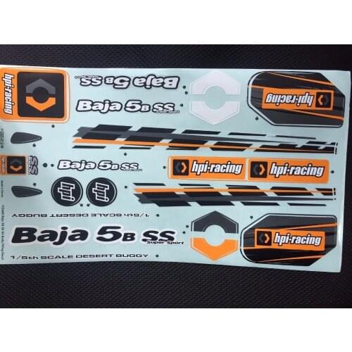 HPI Racing Savage FLUX 4.6 5.9 5B 5SC 5T 1/10 1/8 1/5 RC Crawler Car DIY Sticker 1pc