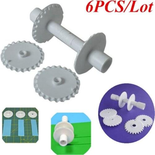 Fondant Cutter Flowers Cake Decorating Tools Taart Deegroller Embosser Roller Christmas Kitchen Plastic Baking Pastry Tools