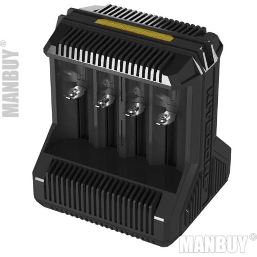 Nitecore i8 Intelligent Charger 8 Slots Total 4A Output Smart Charger for IMR18650 16340 10440 AA AAA 14500 26650 and USB Device