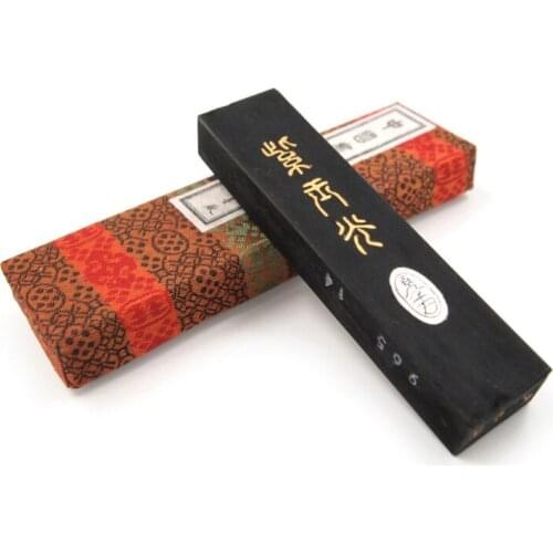 Calligraphy Ink Stick Tinta China Ancient Oil Soot Ink Stick Calligraphy Writing Painting Black Inkstick Chinese Ink Stick Block