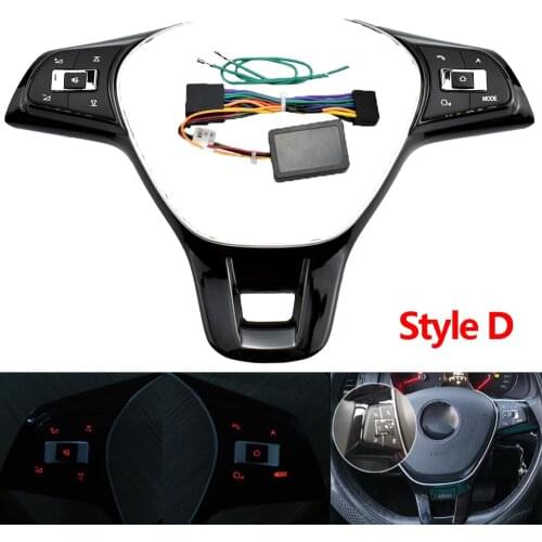 For J etta Golf P olo Passat Hubs Multifunction Steering Wheel Button Switch Volume Button Audio Switch Phone Button
