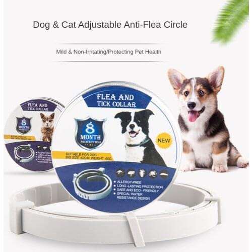2020 Dog Collar Mosquitoes Repellent Collar Insect Control Collar For Pet Dogs Cats Anti Flea Ticks Lice Prevents Free Shipping