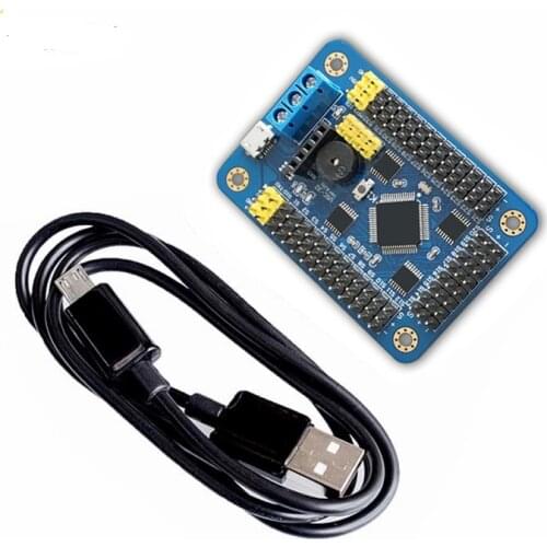 New Version 32CH Servo Control Board Servo Motor 32 Channel Controller For Robot PS2 Wireless with USB Cable/UART DIY RC Toy